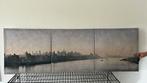 Drieluik canvas New York, Pjatteryd van Ikea (57x57cm), Ophalen, 50 tot 75 cm, Zo goed als nieuw, Schilderij