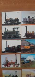 Trein kaarten 18x, Verzamelen, Ophalen of Verzenden, 1960 tot 1980, Ongelopen, Voertuig