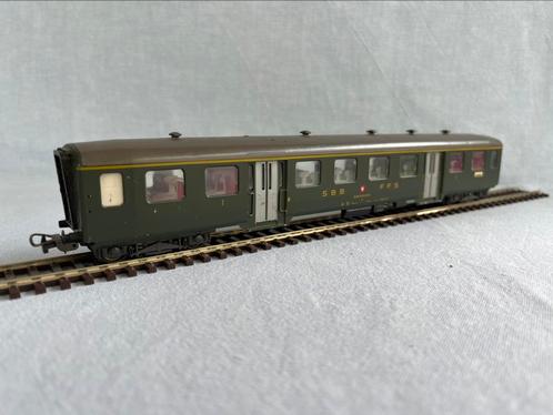 Liliput SBB CFF rijtuig 1e klas, Hobby en Vrije tijd, Modeltreinen | H0, Gebruikt, Wagon, Gelijkstroom, Liliput, Ophalen of Verzenden