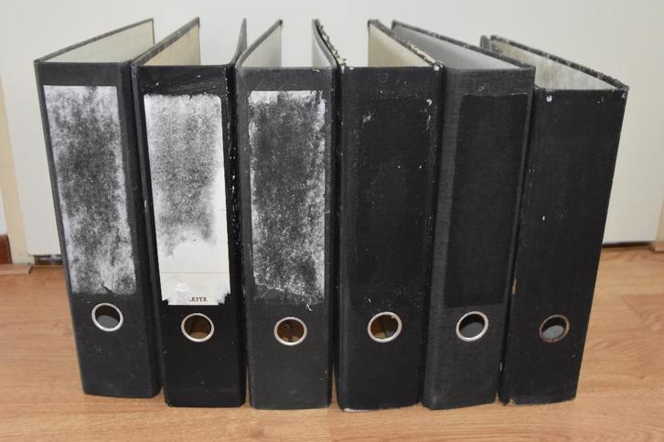 6 Brede Leitz ordners, Diversen, Bureau-accessoires, Ophalen of Verzenden