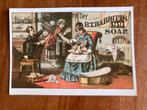 Reclamekaart B.T. Babbitt’s Soap. 1985., Verzamelen, Merken en Reclamevoorwerpen, Ophalen of Verzenden, Zo goed als nieuw, Overige typen