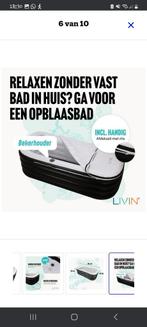 Opblaasbaar ligbad, Ophalen, Zo goed als nieuw