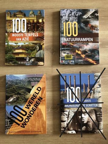 3 boeken van 100 mooiste, beste of schatten  beschikbaar voor biedingen