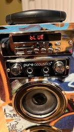 Pure Acoustics muziekbox en radio ZGAN, Ophalen of Verzenden, Zo goed als nieuw, Front, Rear of Stereo speakers, Overige merken