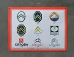 Citroen logo’s bord | HY CX 2cv TA DS XM C6 X 30x40cm, Nieuw, Reclamebord, Ophalen of Verzenden
