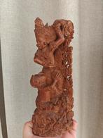 Balinees Houten Beeld - Dewi Uma siwa milk story sandelwood, Ophalen of Verzenden