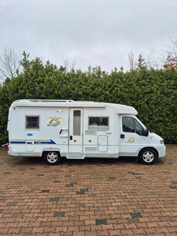 Fiat bürstner️♥️airco🥶offgrid️☀️4pers️✔️camera🎥netjes, Caravans en Kamperen, Campers, Bedrijf, tot en met 4, Half-integraal