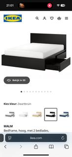 Bed 160x200, Ophalen, Tweepersoons, 200 cm, 160 cm