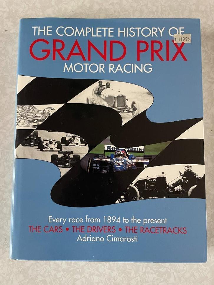 The Complete History of Grand Prix Motor racing, Boeken, Sportboeken, Nieuw, Overige sporten, Ophalen of Verzenden