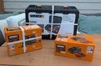 Worx Multiscuurmachine, Accu, Lader & Opbergkoffer - Nieuw!, Doe-het-zelf en Verbouw, Gereedschap | Schuurmachines, Ophalen of Verzenden