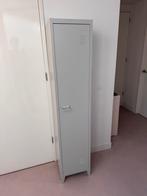 Metalen Locker Kast  - Grijs - Kwantum, Huis en Inrichting, Kasten | Lockerkasten, Ophalen, Zo goed als nieuw