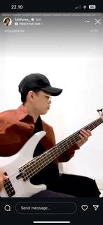 Bass Player available for Band / Projects (Den Haag), Ophalen, Elektrisch, 5-snarig