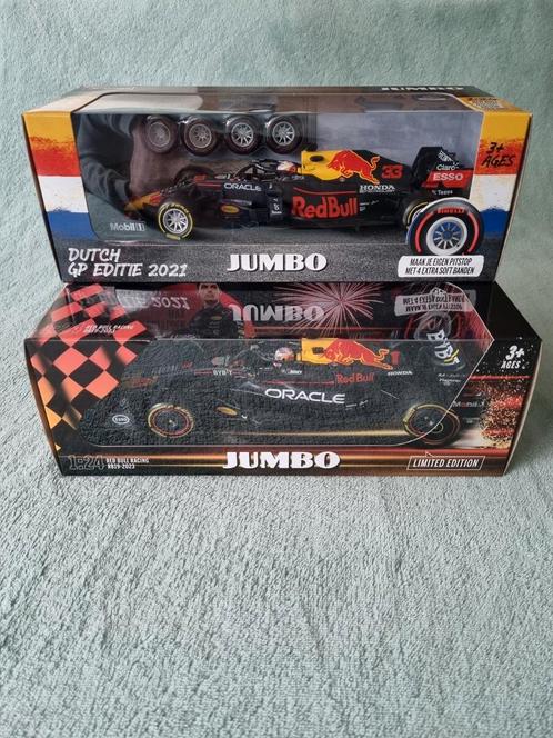 Max verstappen jumbo modellen 2021 en 2023, Hobby en Vrije tijd, Modelauto's | 1:24, Nieuw, Ophalen of Verzenden