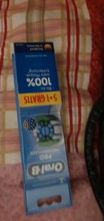 Oral b  cross action opzetborstels  pakje metv6 borstels, Verzenden, Nieuw, Opzetborstel