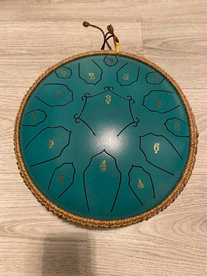 Tongtrommel Malachite Groen - Nieuw in Doos!, Muziek en Instrumenten, Overige Muziek en Instrumenten, Nieuw, Ophalen of Verzenden