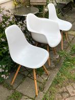 Vitra Eames kopieën 2x DSW, 1x (+1) DAW, Huis en Inrichting, Stoelen, Ophalen, Gebruikt, Wit, Vier