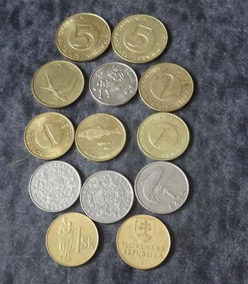 Munten Slovenia beschikbaar voor biedingen