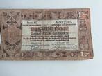 Zilverbon 1938 wettig betaalmiddel, Postzegels en Munten, Bankbiljetten | Nederland, Los biljet, 1 gulden, Ophalen of Verzenden
