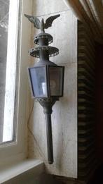 koetslamp voordeurlamp koper met adelaar lamp elektrisch, Antiek en Kunst, Ophalen of Verzenden