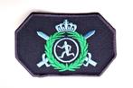 Mouwembleem militaire badge Instructeur militaire Sport., Embleem of Badge, Nederland, Overige soorten, Ophalen of Verzenden