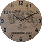 Themaklok met een David Brown 885 tractor als thema, Ophalen of Verzenden, Nieuw, Wandklok