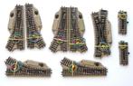 OVERCOMPLEET Marklin wissels en ontkoppelrails, Wisselstroom, Gebruikt, Rails, Ophalen of Verzenden