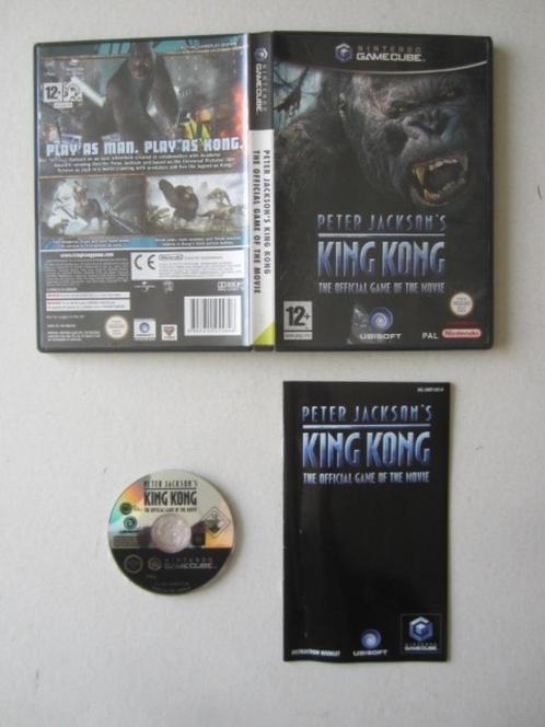 King Kong Nintendo Gamecube, Spelcomputers en Games, Games | Nintendo GameCube, Avontuur en Actie, 1 speler, Vanaf 12 jaar, Ophalen of Verzenden