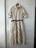 Hope overhemdjurk met riem, maat 40, licht beige met strepen, Maat 38/40 (M), Beige, Ophalen of Verzenden, Zo goed als nieuw