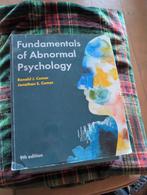 Fundamentals of Abnormal Psychology - Comer, Boeken, Ophalen of Verzenden, Gelezen, Ronald J. Comer