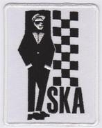 SKA stoffen opstrijk patch embleem #1, Ophalen of Verzenden, Nieuw, Kleding