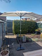 Halve ( balkon)parasol met voet, Tuin en Terras, Parasols, Ophalen, Zo goed als nieuw, Parasolvoet