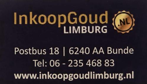 INKOOP GOUD Limburg Roermond Maastricht Venlo Sittard Vaals, Postzegels en Munten, Edelmetalen en Baren, Goud, Ophalen