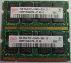 4GB DDR2 2x 2GB PC2-5300S 667MHz Hynix SODIMM 0821 0903, Computers en Software, RAM geheugen, Gebruikt, Verzenden, DDR2, 667MHz