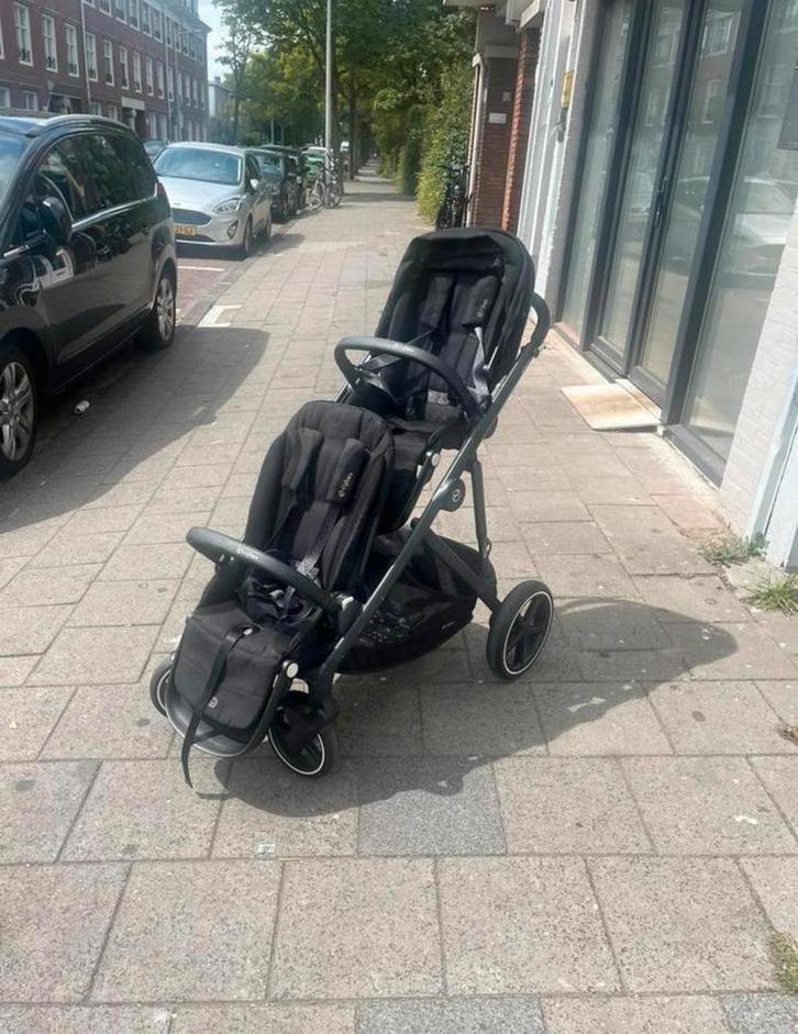 Duo kinderwagen buggy. Cybex gazelle duo S, Kinderen en Baby's, Buggy's, Zo goed als nieuw, Ophalen