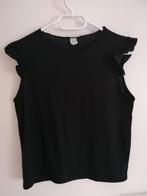 Als nieuw zwart shirt van Shein draagmaat 152 1 euro, Meisje, Shein, Ophalen of Verzenden, Zo goed als nieuw