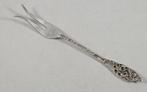 Zilveren belegvorkje Rococo antiek 835 zilver, Antiek en Kunst, Ophalen of Verzenden, Zilver