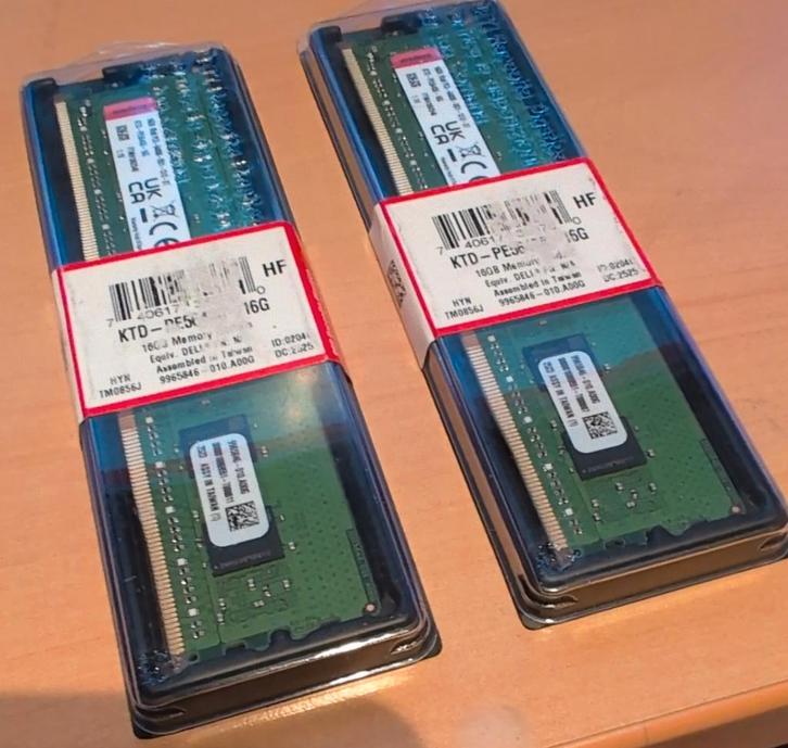 Kingston 16GB DDR5 6400MHz ECC Geheugenmodule, Computers en Software, RAM geheugen, Nieuw, Server, 16 GB, DDR5, Verzenden