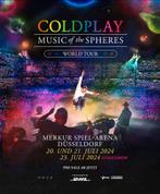 2x tickets coldplay Düsseldorf dinsdag 23 juli 2024, Tickets en Kaartjes, Evenementen en Festivals