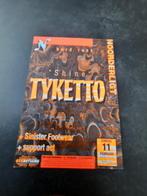 Hard rock Tyketto Tilburg flyer concert kaartje ticket, Ophalen of Verzenden