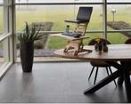Bureau Verhoger - Hardhout Multiplex - Zit-Sta Werkplek, Huis en Inrichting, Bureaus, Ophalen, In hoogte verstelbaar, Nieuw, Stabureau