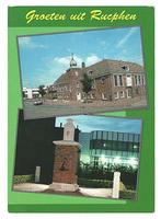 34904 Rucphen N Br Stadhuis dorpspomp niet gelopen, Ophalen of Verzenden, 1960 tot 1980, Ongelopen, Noord-Brabant