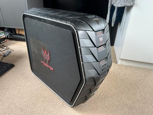 Game PC Acer Predator i7 7700K GTX 1080 24GB DDR4, Computers en Software, Desktop Pc's, Refurbished, 4 Ghz of meer, HDD, SSD, Met videokaart
