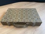Antiek Mahjong spel – compleet in originele koffer, Ophalen of Verzenden, Zo goed als nieuw, Onbekend