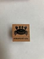 Stempel perlenfischer, Ophalen of Verzenden, Zo goed als nieuw, Houten stempel