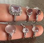 Lavendel maankwarts, ametrien, super 7, rozekwarts ringen, Sieraden, Tassen en Uiterlijk, Ophalen of Verzenden, Nieuw