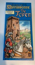 Carcassonne uitbreiding de Toren in het oud artwork te koop., Ophalen of Verzenden, Zo goed als nieuw