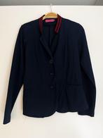 mooi travelstof vestje van Studio Anneloes maat 36/38, Studio Anneloes, Blauw, Ophalen of Verzenden, Zo goed als nieuw