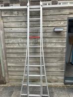 2 Aluminium Ladders - 260cm - 10 Treden, Doe-het-zelf en Verbouw, Ladders en Trappen, Ophalen, Gebruikt, Ladder, 2 tot 4 meter