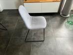 8 eettafelstoelen. Wegens nieuwe stoelen gaan ze weg., Ophalen, Gebruikt, Metaal, Grijs