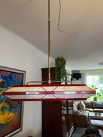 Tiffany hanglamp silhouet, Huis en Inrichting, Lampen | Hanglampen, Minder dan 50 cm, Glas, Ophalen of Verzenden, Zo goed als nieuw